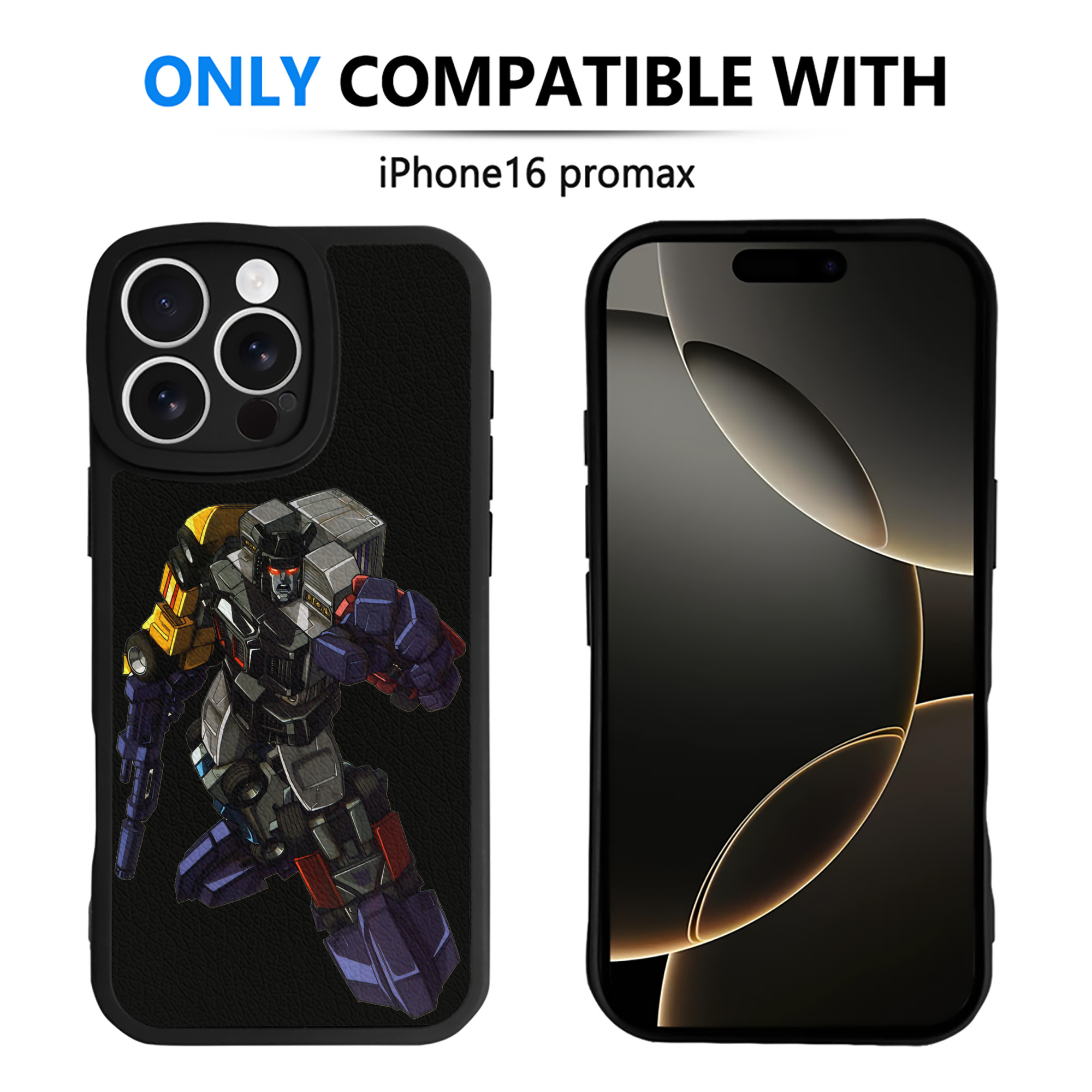 （画像用）  【iPhone 16シリーズ対応】シリコンスマホケース（レザー調） 材質：シリコン